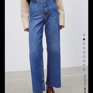 Brand new with tags Zara The Marine Straight in Basta Blue US size 4